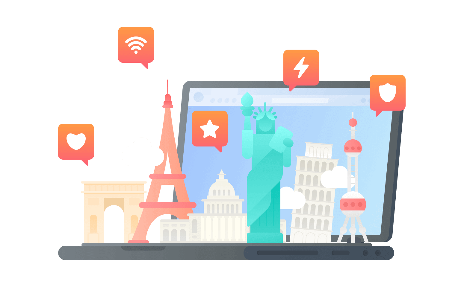 在梵蒂冈连接到中国的软件 - 翻回VPN